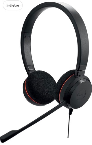 Jabra evolve usb cuffie - 20,