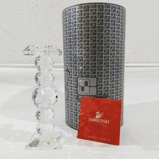 Cristallo Swarovski candeliere candle holder 7600 111 000 scatola e certificato