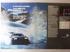 # ADVERTISING PUBBLICITA' BMW 325i e BMW 325ix supersportive - 1986 VEDI ALTRE