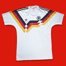 Germany 1990 Adidas Home #10 Matthaus Size M Vintage Football Shirt Italia 90