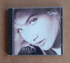CD LORELLA CUCCARINI Voci 1993 Italia Rti Music AUTOGRAFATO.