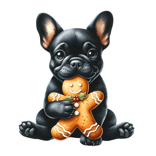 Bulldog francese cane - , auto