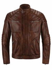 Giacca da uomo in vera pelle