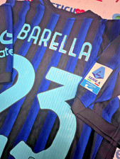 MAGLIA INTER - #23 BARELLA - INDOSSATA - SERIE A 25/26 MATCH WORN photo proove