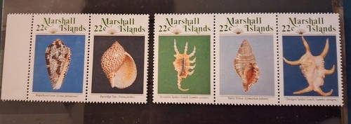 Isole marshall 5 francobolli - -,