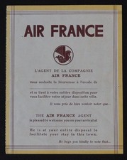 Ticket l'agent de la compagnie