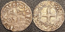 Louis VII - denier argent type