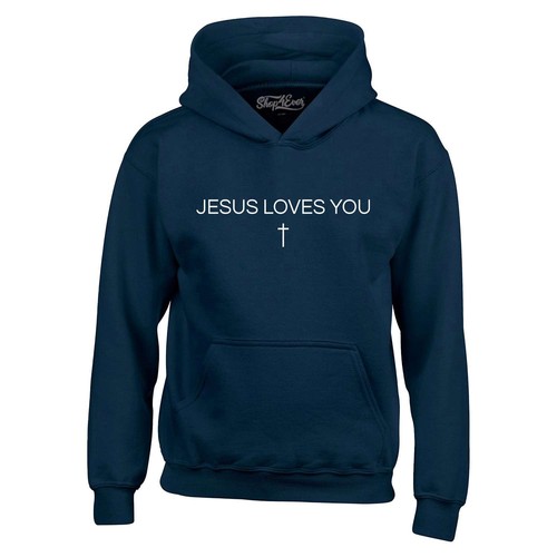 Felpa con cappuccio jesus - con,