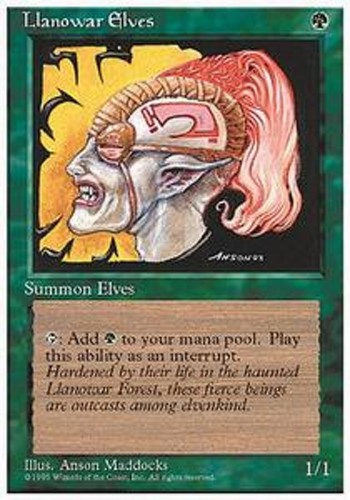 Mrm english llanowar elves - 4x,
