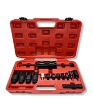 Kit estrattore iniettori motore diesel 14 pz universale con martello scorrevole