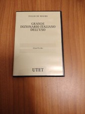 CD  GRANDE DIZIONARIO ITALIANO DELL'USO Per PC E Mac Sc1CD
