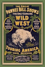 PAWNEE BILL Wild West Show -