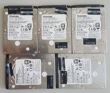 Stock 5x Hard disk 500GB 2,5" Toshiba MQ01ACF050 - Testati Funzionanti