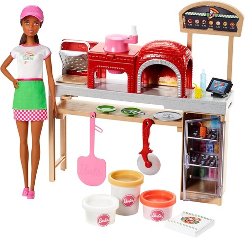 Barbie cucina cottura pizza - barbie,