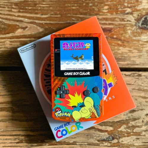 Nintendo game boy color - game,