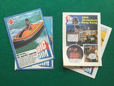 (O92) Pubblicità Advertising Clipping 19x13 cm (4 pz) MATTEL BIG JIM AGENTE 004