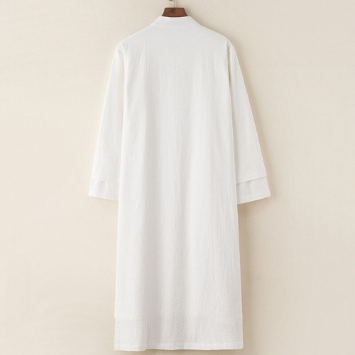 Uomo cotone lino giacca lunga - uomo,