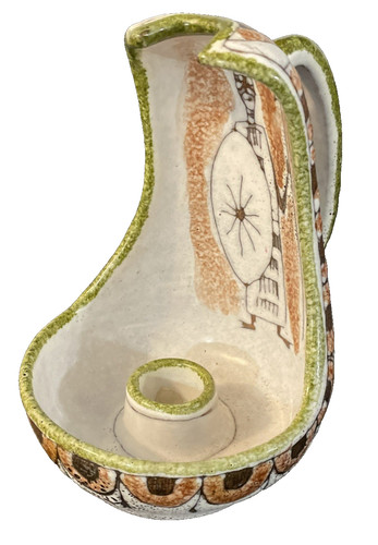 Raro candelabro maiolica - raro,
