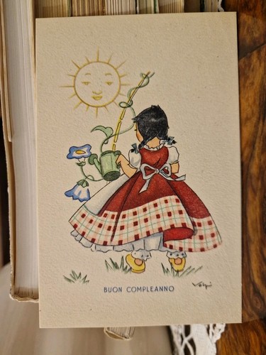 Cartolina buon compleanno - cartolina,