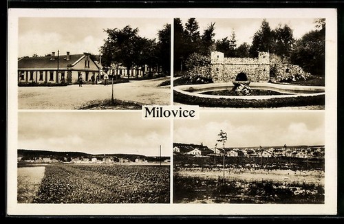 Milovice vista del luogo - milovice,,