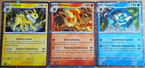 Pokemon lotto jolteon flareon - lotto,