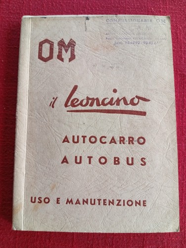 Leoncino autocarro - om,