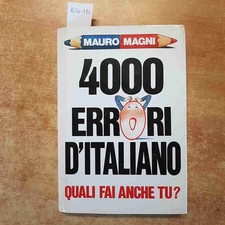 4000 ERRORI D'ITALIANO quali