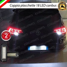 COPPIA LUCI TARGA LED