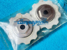 Campagnolo NOS NUOVE C-Record EUCLID Rear Pulegge  Pulley Wheels Bianche NEW NOS