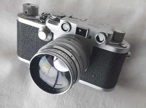 Fotocamera vintage leica iiif - fotocamera,