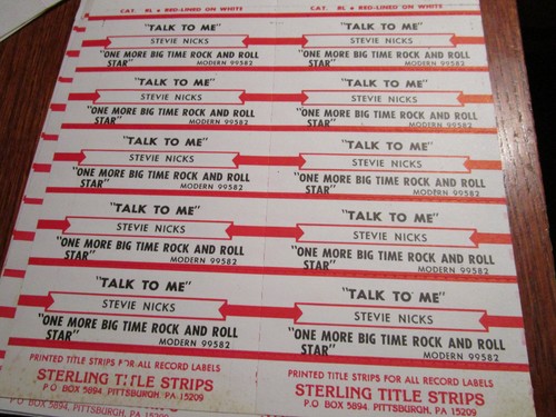 Vtg stevie nicks - to, me