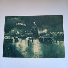 Liquore Strega   pubblicità luminosa  visione notturna Termini Roma  anni 30