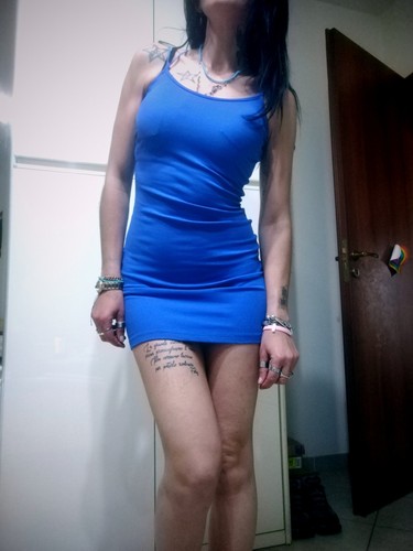 Vestito abito donna corto - abito,