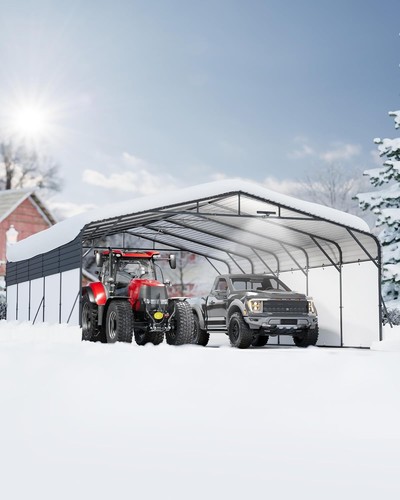 20x25 metal carport - ft, outdoor
