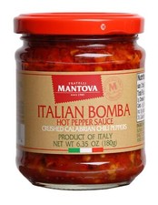 Mantova Salsa Piccante Italiana al Peperoncino 6,35 fl oz (Confezione da 6)