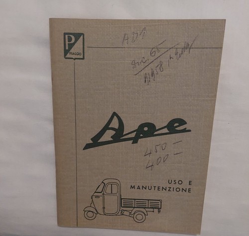Libretto uso manutenzione - uso, e