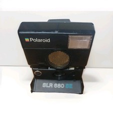 Fotocamera istantanea Polaroid SLR 680 SE con cinturino originale *Ricondizionata + FILM TESTATA