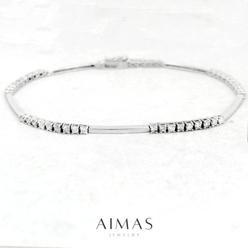 Bracciale tennis con - bracciale, diamanti