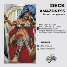 Yugioh! Mazzo Deck AMAZONESS