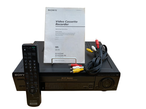 Sony slv675hf stereo vhs - slv675hf,