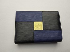 Portafoglio Enrico Coveri in pelle colorblock a scatto Kisslock