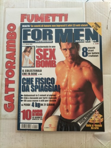 For men magazine anno 2003 - men, n.4