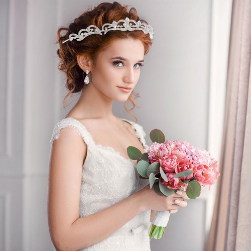 Corona matrimonio diadema