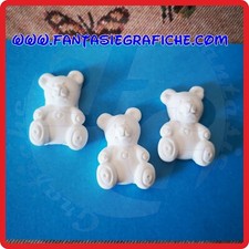 30 Gessetti Profumati ORSETTO medio Bomboniera Segnaposto