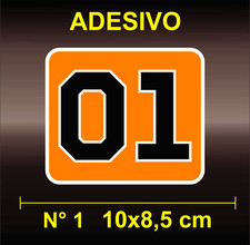 Adesivi Sticker GENERAL LEE 01