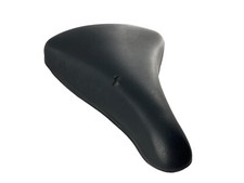 Sella bici d'epoca Selle ROYAL nera L 24,5 cm incl. morsetto sella con foro