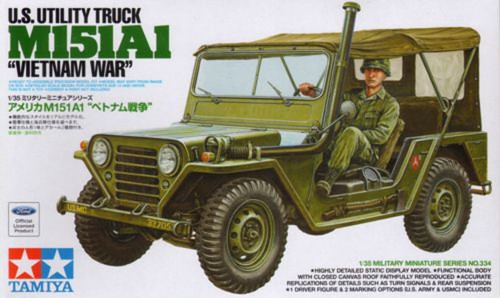 Tamiya 35334 4wd - 1:35, m151a1