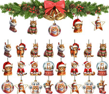 Decorazioni Natalizie Gatto