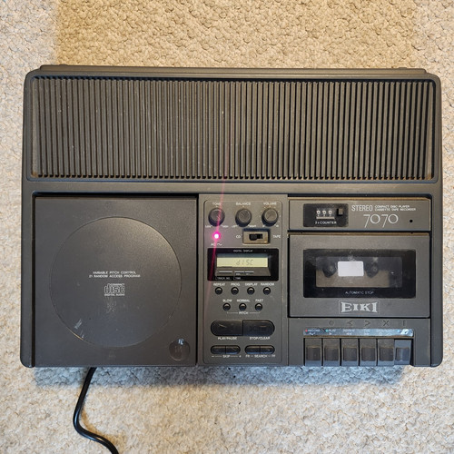 Lettore stereo vintage - lettore, cd