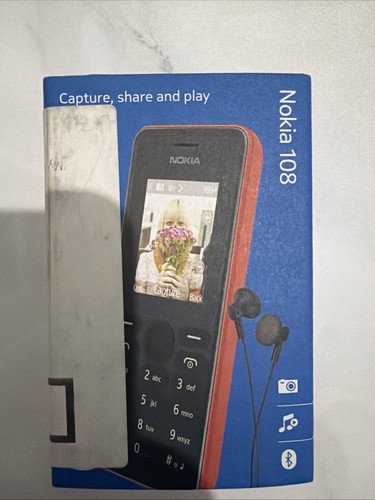 Nokia 108 nero nuovo - , scatola